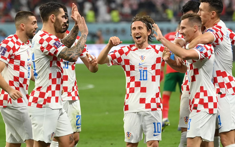 Áo đấu của đội tuyển Croatia năm 2022