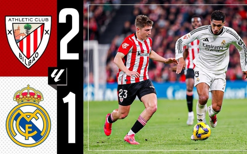 Bilbao thăng hoa quật ngã Real