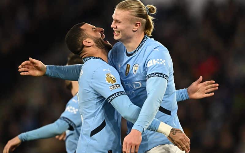 Hiệp 2: Haaland tỏa sáng, Man City ấn định chiến thắng